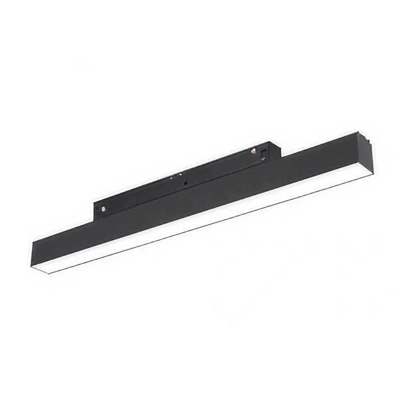 Magnetic track linear floods module